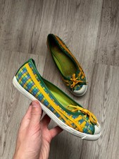 Onitsuka Tiger HN889 Women  s Ballet Flats Green Sample Not for Resale US 7 Rare