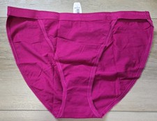 NWT Vintage Victoria's Secret Cotton Signature Waistband Rio Brief Panties L