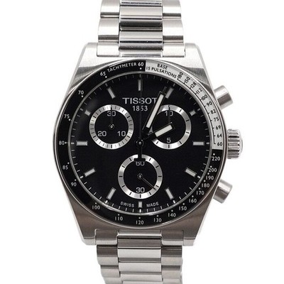 Tissot T1494171105100 PR 516 Chronograph Quarz 40mm Stahl Herrenuhr [U]