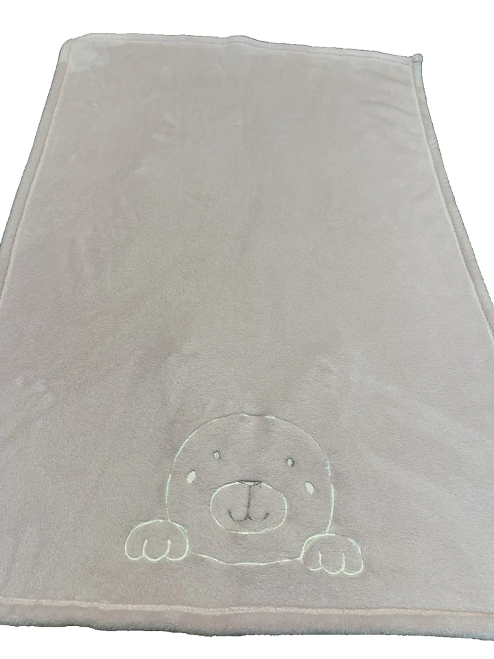 Manta Koala Baby 2017 Babies R Us Bunny Rabbit rosa felpa bordado seguridad Foto 2 de 4