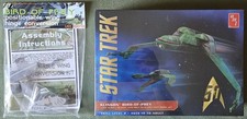AMT Star Trek Klingon Bird of Prey 50th Anniversary w/Wing Hinge Conversion Kit