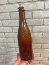 Pre-Pro Cambria Brewing Co. Beer Bottle 12oz Amber Brown Embossed Johnstown PA