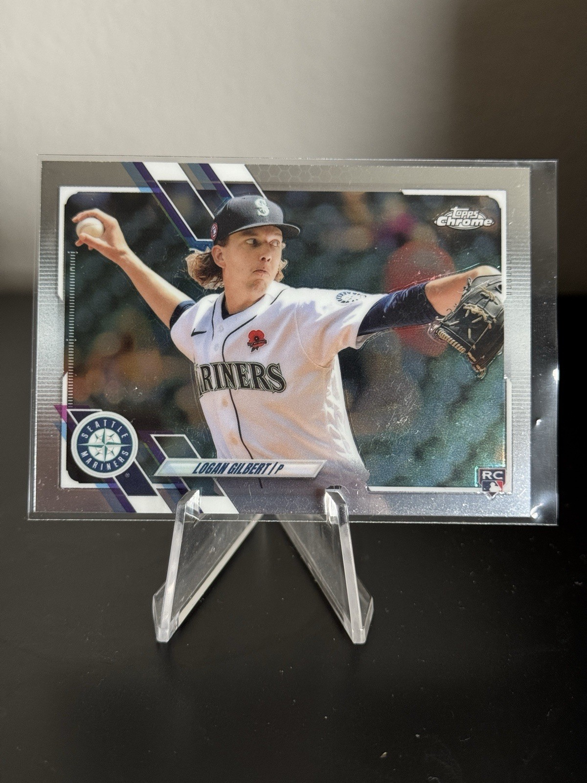 Logan Gilbert #USC70 RC 2021 Topps Chrome Update Series