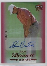 2023 Fleer Ultra Rookies Red Rainbow Auto 103/125 Sam Bennett #76 Auto 1u6
