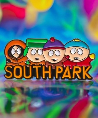 South Park Pin -Kenny Kyle Stan Cartman ~NEW~ Novelty TV Show Jewelry Accessory