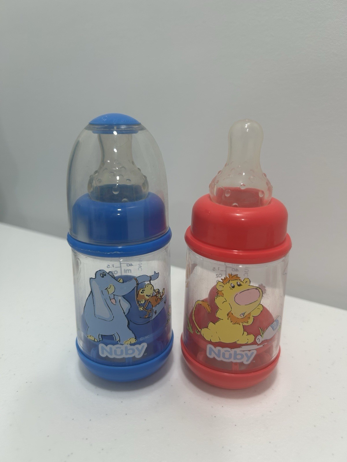 Baby Food Infa Feeder Stage 1 Cereal Blue Red Dinosaur