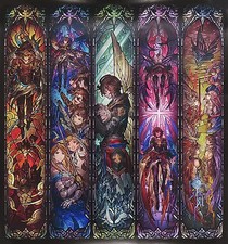 Listing image for Poster Poster Collection (Why is the sky blue? Stained glass) "GRANBLUE