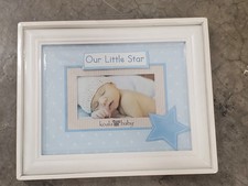 Koala Baby Photo Frame Hold One 4x6 Photo "Our Little Star" Embelishment