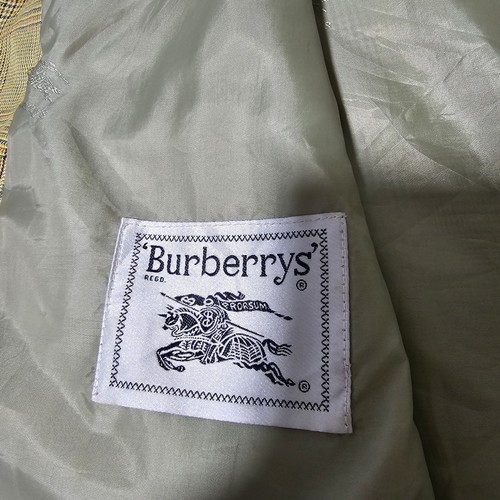 Vintage Burberrys klassischer karierter beige Blazer Jacke Damen Wollmischung Größe 44 cm - Bild 3 von 10