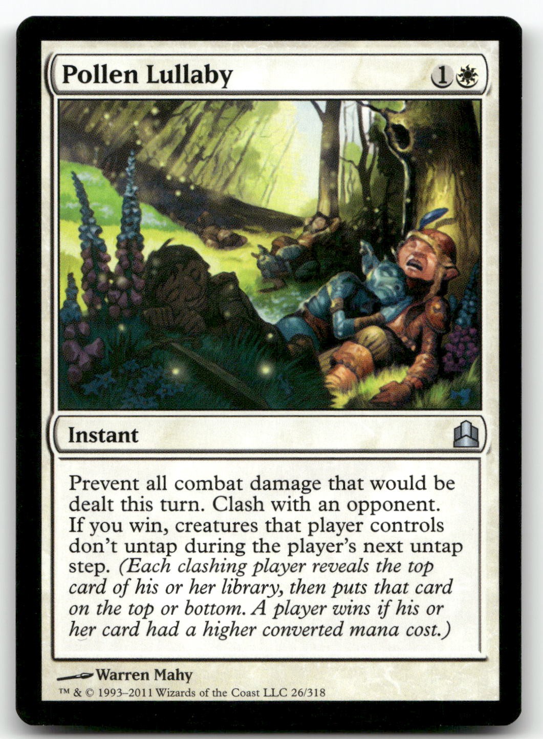 Pollen Lullaby #26 (LP) Commander CMD Magic MTG