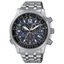 CITIZEN PILOT ECO-DRIVE OROLOGIO UOMO TITANIO CRONO RADIOCONTROLLATO CB5850-80L