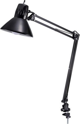 Office VLF100 LED Swing Arm Desk Lamp W/ Clamp Mount 36'' Reach Includes LED