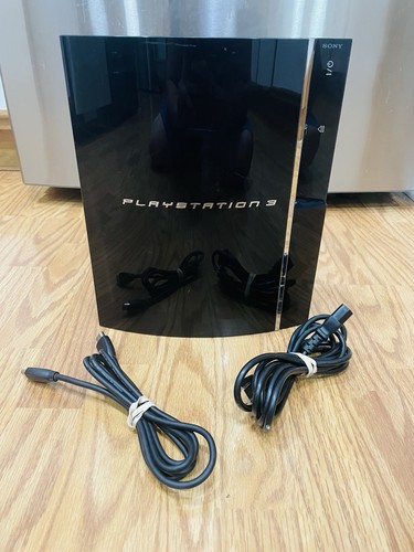 Sony PlayStation 3 (PS3) 60GB PS1 + PS2 Abwärtskompatibel CECHA01 - Getestet