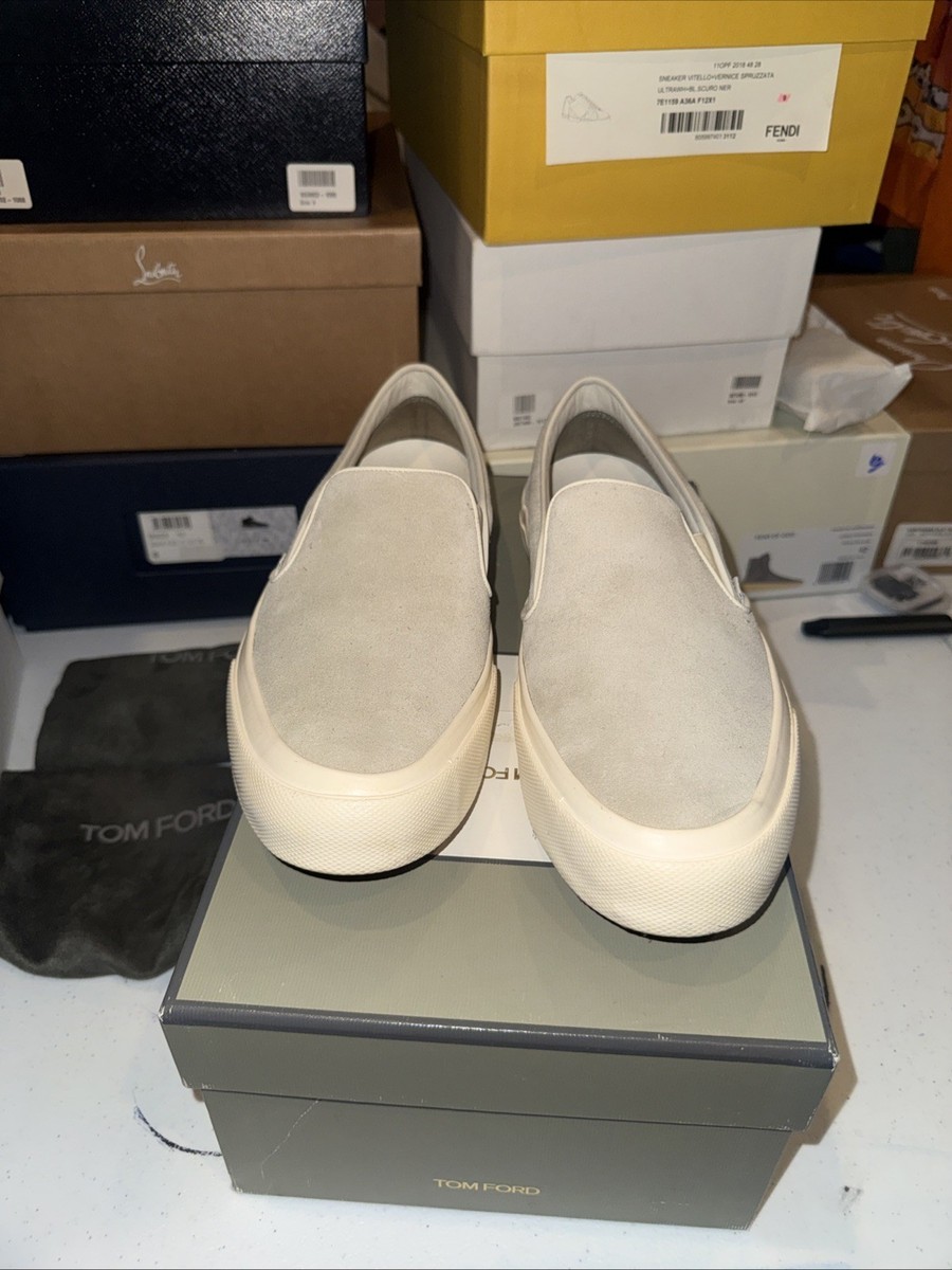 Tom Ford Cambridge tan cream canvas men