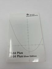 TI-84 Plus  Silver Edition Owner's Manual User Guide BOOK ONLY  2005 English