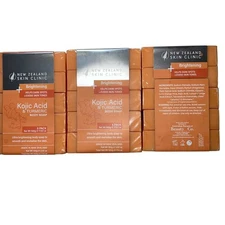 New Zealand Skin Clinic Bar Soap 15 Bars - Kojic Acid & Turmeric Body Soap