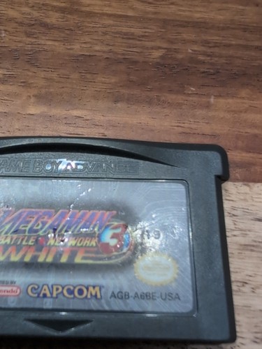 Mega Man Battle Network 3: White Version Nintendo Game Boy Advance GBA - Picture 2 of 3