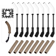 9070c Ceramic Boot Spark Plug Wires Set For Gm Chevy 4.8l 5.3l 6.0l Ls3 Ls7 Lt