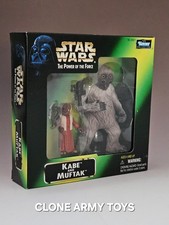 Star Wars Kabe and Muftak Power of the Force POTF2 Cantina Mos Eisley 3.75 MOC