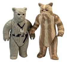 Product Image: Kenner Chief Chirpa & Logray Ewok Action Figures 3" Star Wars ROTJ Vintage 1983