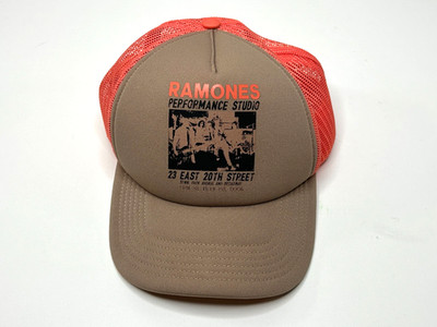 American Eagle Ramones Trucker Hat One Size Mesh Adjustable Punk New York Music