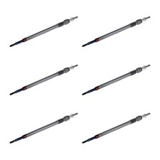 6 Glühkerzen Keramik-Glühkerze 7 V NGK D-Power für u.a. MERCEDES-BENZ E-KLASSE