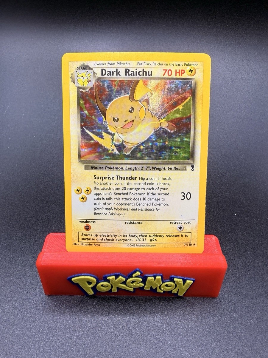 Pokemon TCG Dark Raichu 7/110 Legendary Set Holo LP Rare -c | eBay