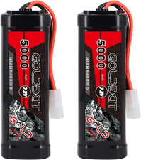 GOLDBAT 5000Mah 7.2V Nimh Battery with Tamiya Connector for RC Car RC Truck RC B