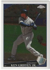 2009 Topps Chrome KEN GRIFFEY JR Card #10 MARINERS
