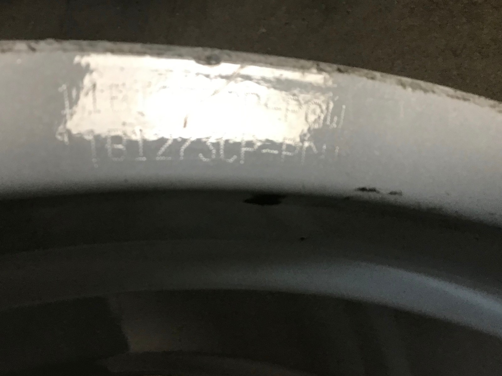 McLaren 650S 2015 Front Wheel Rim 19X8.5 Size 19 Inch 15-17 :A