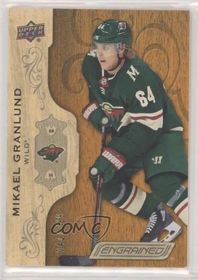 2018-19 Upper Deck Engrained 41/299 Mikael Granlund #18 2r5