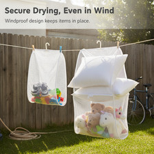 Windproof Drying Net, Hanging Mesh Drying Net, for Travel