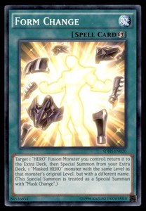 Form Change SDHS-EN020 Common Unlimited Edition Structure Deck: HERO Strike