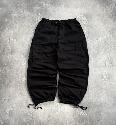 Jaded London M/size Cargo Baggy Parachute Pants trousers   Y2K Gorpcore Joggers