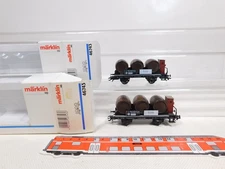 Märklin H0 AC 2X 46743 Wine Barrel Car Mint #EC708-0.5
