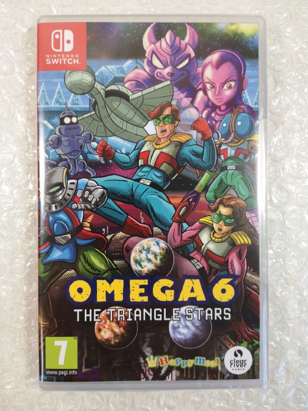 OMEGA 6: THE TRIANGLE STARS SWITCH EURO NEW (GAME IN ENGLISH/FRANCAIS/DE/ES)