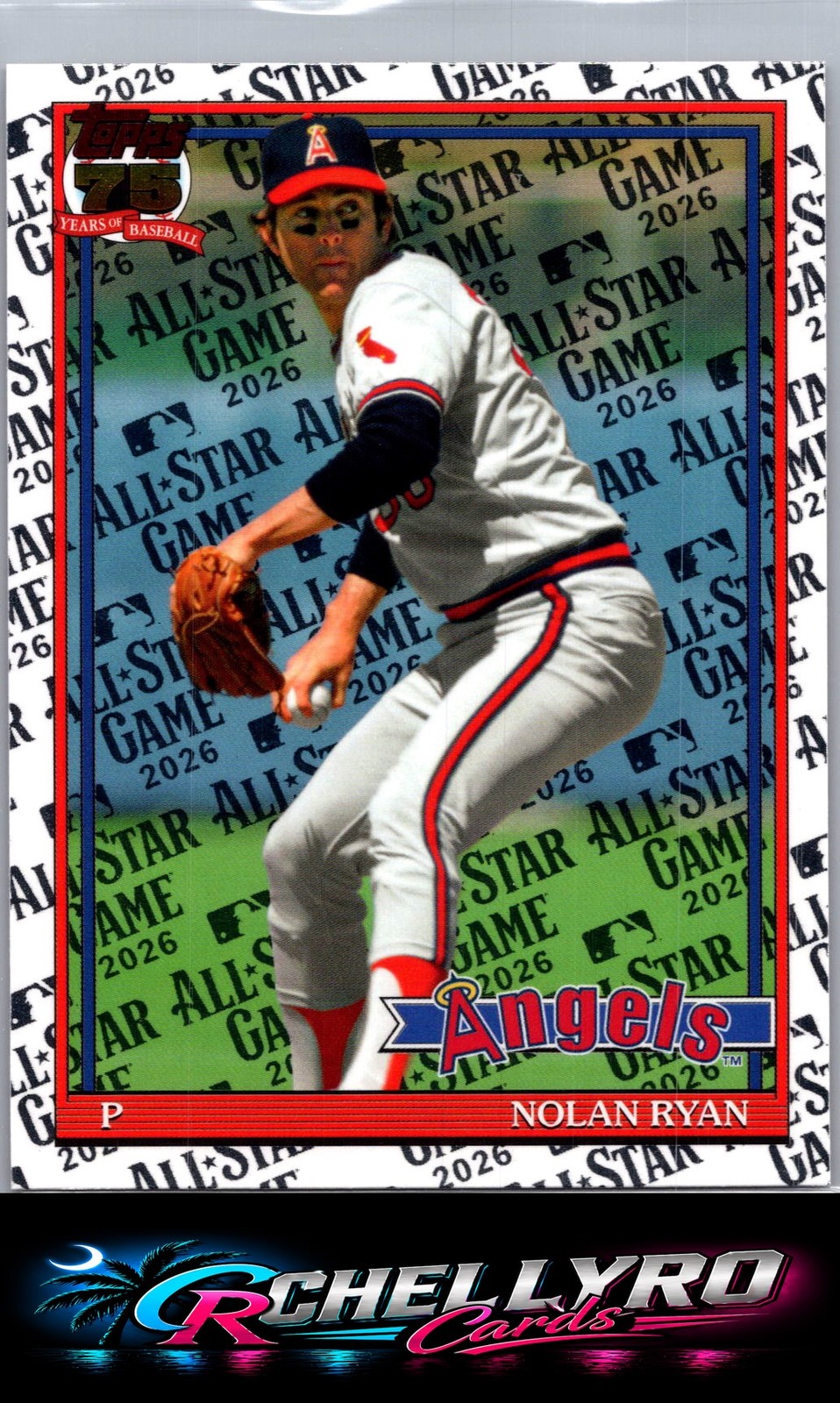 Nolan Ryan Los Angeles Angels Topps Series 2 #9182-36