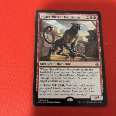 Heart-Piercer Manticore Amonkhet Regular
