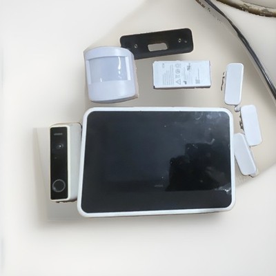 Ring Alarm Wireless Indoor Security System 1080p Camera Motion Sensor White