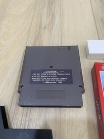 Dash Galaxy in Alien Asylum NES Nintendo Box Sleeve And Cartridge