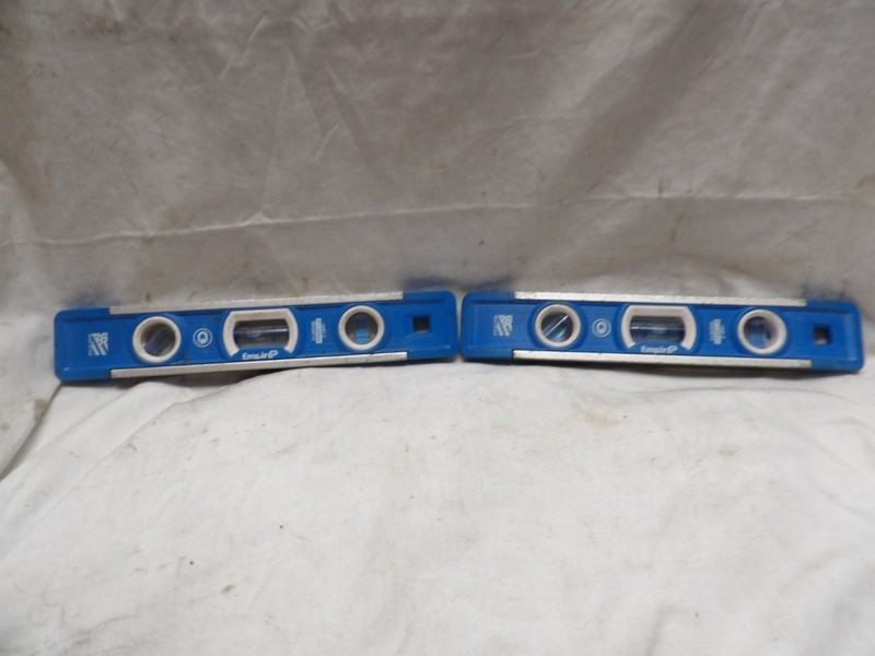 Pair of Empire 9" Magnetic Levels Made in USA