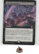 ABERRANT RETURN (EXTENDED ART) COMMANDER: LORWYN ECLIPSED MTG NM/M
