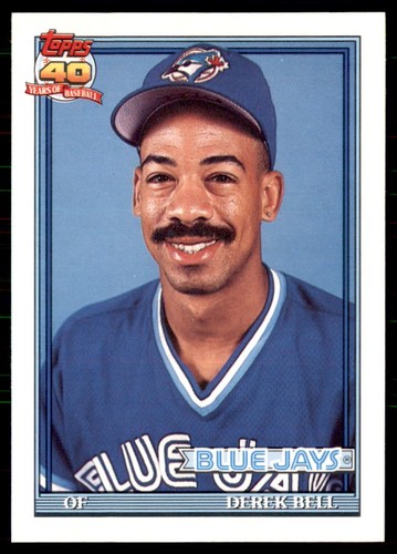 1991 Topps Traded #7T Derek Bell - Bild 1 von 2