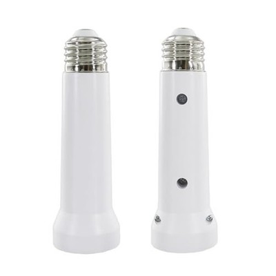 E26 E27 Light Socket Extender 5.31 IN Bulb Extension Ceiling Fan Adapter 2 Pack