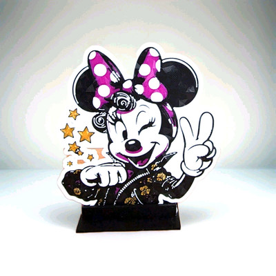 Mickey Mouse    4 Farben Ständer  Wandkunst