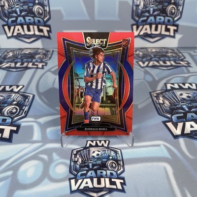 2024-25 Panini Select FIFA Rodrigo Mora Rookie Terrace Red Prizm Porto 50