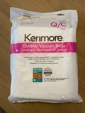 Kenmore Vacuum 53291 Q C Bags Canister HEPA Media Filtration New Certified Two