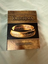 Lord of the Rings Trilogy Blu-ray Extended Edition Box Set - Used