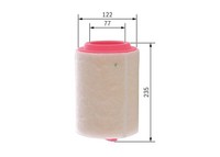 Luftfilter Bosch F 026 400 367 FüR OE 13 71 8 509 032 - 13 71 8 509 032