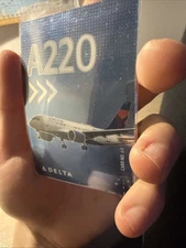 Delta Air Lines Pilot trading Card 2025 #64  A220-300